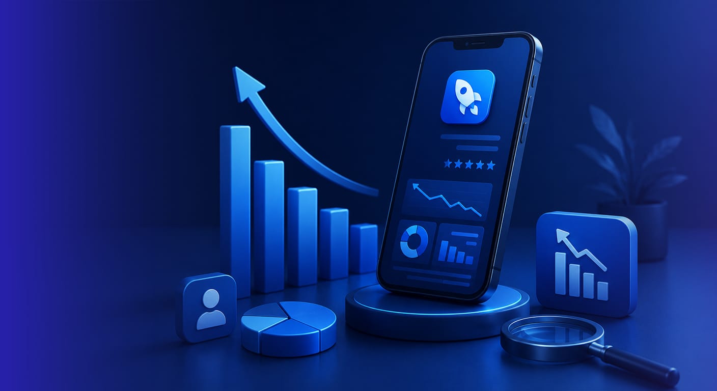 Mobile growth strategy visualization